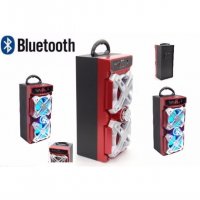 Музикална Bluetooth система с караоке функция QS-31, снимка 3 - Bluetooth тонколони - 30069293