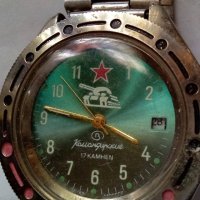 Командирски часовник ,,Восток "  17 камъка ., снимка 1 - Антикварни и старинни предмети - 40606335