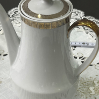 Порцелан Winterling чайник с латиера Bavaria , снимка 6 - Сервизи - 44757647