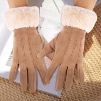 Зимни дамски ръкавици, снимка 13 - Ръкавици - 42500815