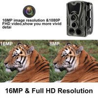 *█▬█ █ ▀█▀ 16MP 1080P HC 801 Фотокапан Suntek 801G 3G версията Ловна камера Нощно виждане, Full HD,, снимка 2 - Камери - 37516796