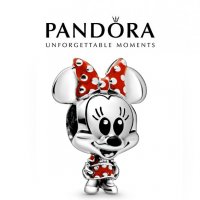 Черен Петък! Ново!Талисман Pandora Disney Minnie Mouse Baby. Колекция Amélie, снимка 1 - Гривни - 29892825