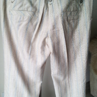 Дамски ленен панталон, снимка 3 - Панталони - 44759428