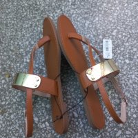 PARFOIS сандали, нови, с етикет, кафяви, снимка 3 - Сандали - 42225799