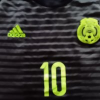 Мексико 2015/16 оригинална футболна тениска Адидас фланелка за футбол с номер 10 Giovani dos Santos, снимка 2 - Футбол - 36838151