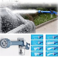Пистолет за поливане и измиване на вашия двор или кола - EZ JET water cannon, с дозатор за сапун, снимка 1 - Аксесоари и консумативи - 44311061