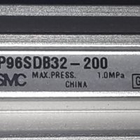 Ликвидация РАЗПРОДАЖБА маркови пневматични силиндри ф 32 х200 мм FESTO SMC, снимка 2 - Резервни части за машини - 31219024