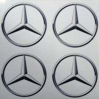 Стикери за джанти/тасове Мерцедес Mercedes  Налични са още за маркире : БМВ Ауди Фолксваген Волво То, снимка 1 - Аксесоари и консумативи - 35433930