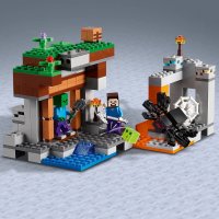 LEGO® Minecraft™ 21166 - Изоставената мина, снимка 6 - Конструктори - 38927925