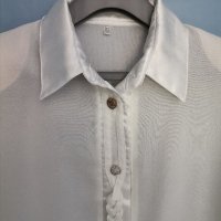 Бяла официална риза, 52 размер, снимка 2 - Ризи - 37905241