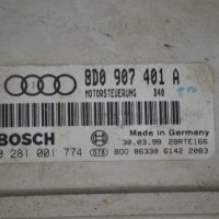 Компютър двигател BOSCH за Audi A4 B5 2.5 TDI, 150 к.с., № 0 281 001 774 / 8D0 907 401 A, снимка 3 - Части - 39689465