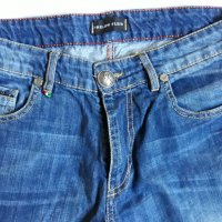 Мъжки къси дънкови панталони Philipp Plein размер 32 , снимка 3 - Къси панталони - 37445599