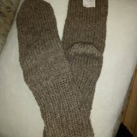 Ръчно плетени вълнени чорапи размер 42, снимка 1 - Други - 38594223
