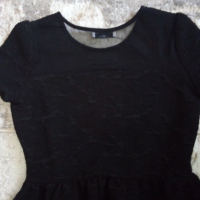 Черна рокля, снимка 3 - Рокли - 36456144