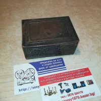 красива метална кутия-внос франция 10х7х4см, снимка 4 - Колекции - 30203938