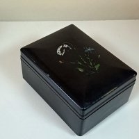 Винтидж кутийка от бакелит/карбонит, снимка 2 - Антикварни и старинни предмети - 39950986