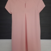 Дамска розова рокля, снимка 1 - Рокли - 44768134