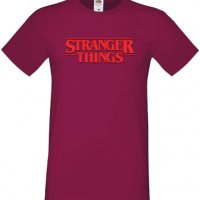 Мъжка тениска Stranger Things Logо,Филм,Сериал,, снимка 7 - Тениски - 37568267