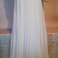 Булчинска сватбена дълга бяла рокля Asos, нова, с етикет, р-р S, снимка 16 - Рокли - 37487233