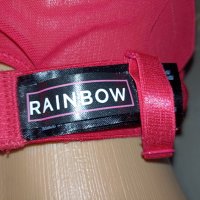Rainbow 80 A,B/ Секси червена нощница на точки,с твърди чашки с банел- L, снимка 7 - Бельо - 40215415