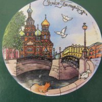 Автентичен магнит от Санкт Петербург, Русия, снимка 3 - Колекции - 44281004