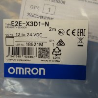 Индуктивен датчик OMRON E2E-X3D1-N proximity sensor, снимка 2 - Резервни части за машини - 38493156