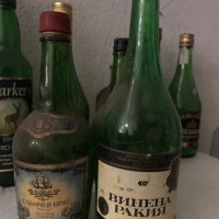 Стари бутилки от алкохол, снимка 14 - Антикварни и старинни предмети - 42292819