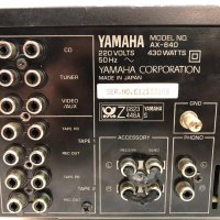 Yamaha AX-640, снимка 10 - Ресийвъри, усилватели, смесителни пултове - 32174908