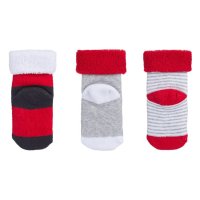 3 чифта Бебешки коледни чорапи, Дядо Коледа, снимка 2 - Бебешки чорапи - 42779212