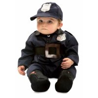 Маскировъчен костюм за бебета My Other Me Полиция - 7-12 месеца, снимка 1 - Детски комплекти - 40484364