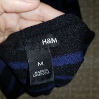 Дамска Блуза H&M тънко плетиво, снимка 3 - Блузи с дълъг ръкав и пуловери - 29944251