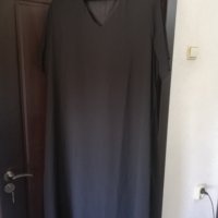 Дълга черна рокля, снимка 9 - Рокли - 42494845