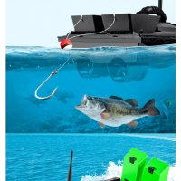 Лодка за захранка Flytec 2011-5 RC BaitBoat, Бонус Сонар Лъки,зарядно за кола 2 ч. Перки, снимка 8 - Такъми - 39724549