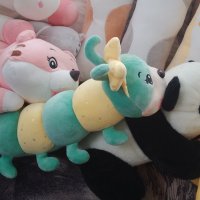 Плюшени възглавнички -коте,зайче,пони, гъсеница,панда,тигър и My Melody, снимка 12 - Плюшени играчки - 42747615
