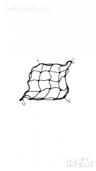 Ластична Мрежа за багаж за мотоциклет или ATV, снимка 1