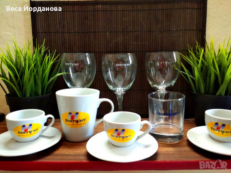 Чаши с лого " tempo ", снимка 1