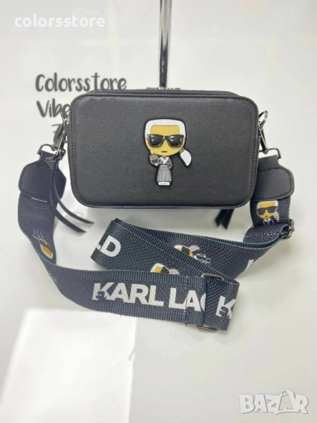 Черна чанта Karl Lagerfeld/SG136p, снимка 1