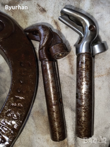 Сърб и 2 бр връзващи човки връзвателен апарат, снимка 1