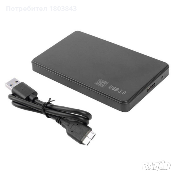 SSD високоскоростен външен твърд диск 4TB USB3.0, снимка 1