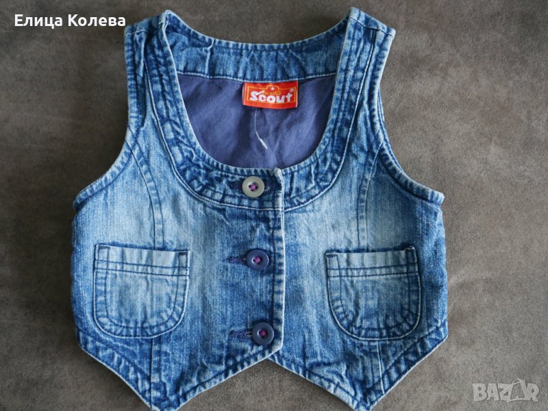 Дънково елече 116 см, снимка 1