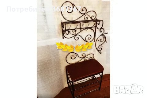 закачалки със стойки и рафтове за обувки, снимка 1