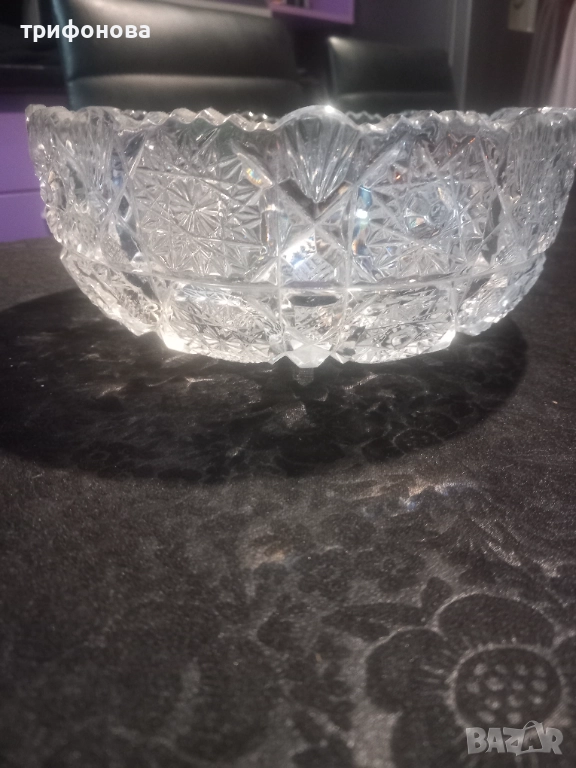 Руска кристална купа , снимка 1