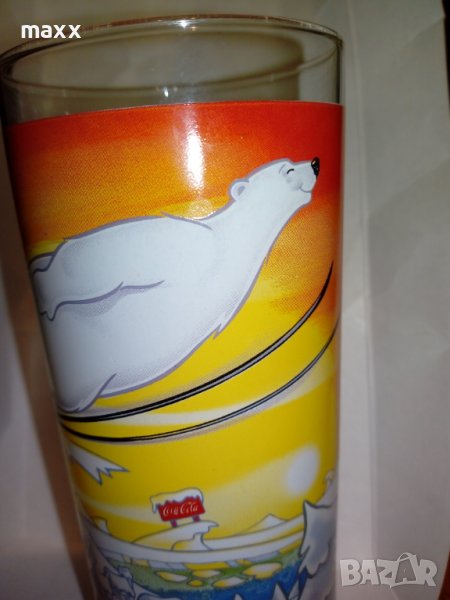 Чаша Coca Cola  (C) 2001 Бяла мечка на ски , снимка 1