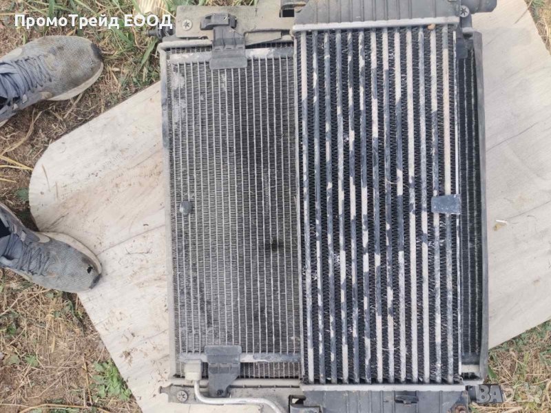 Воден радиатор интеркулер климатичен охлаждане Мерцедес МЛ270 Mercedes ML270 A1635001004 Valeo, снимка 1