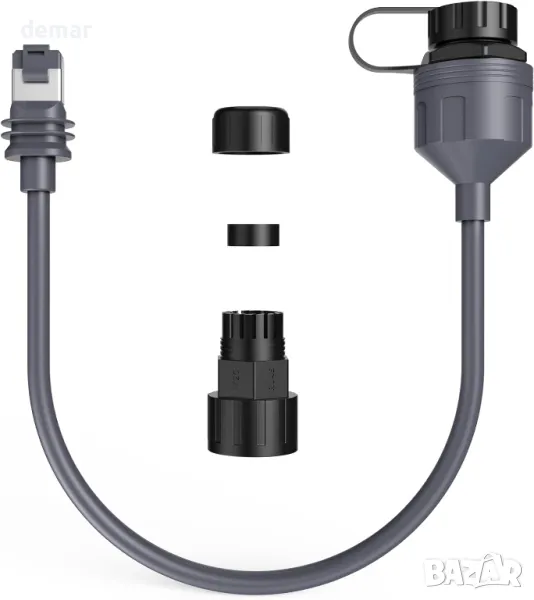 EDUP HOME Starlink Ethernet адаптер - Gen 3/мини водоустойчив, 2 броя, снимка 1