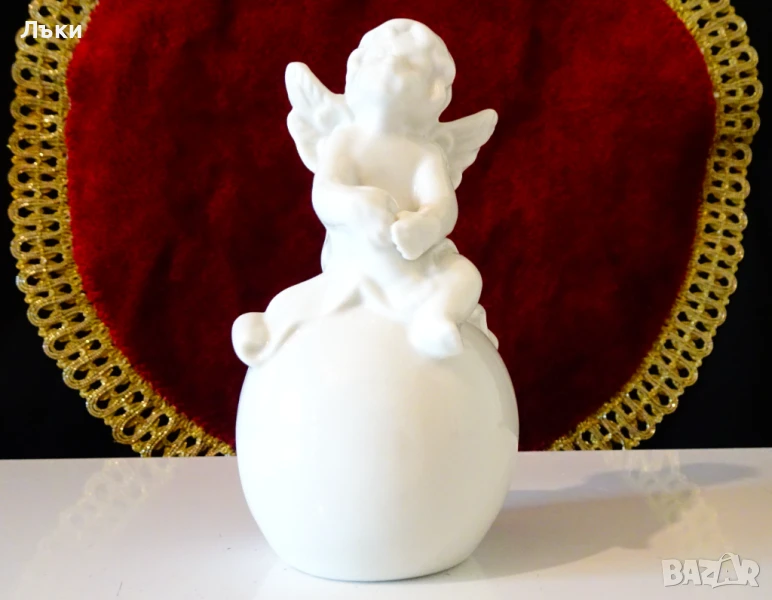 Порцеланова статуетка,фигура Ангел,Херувим. , снимка 1