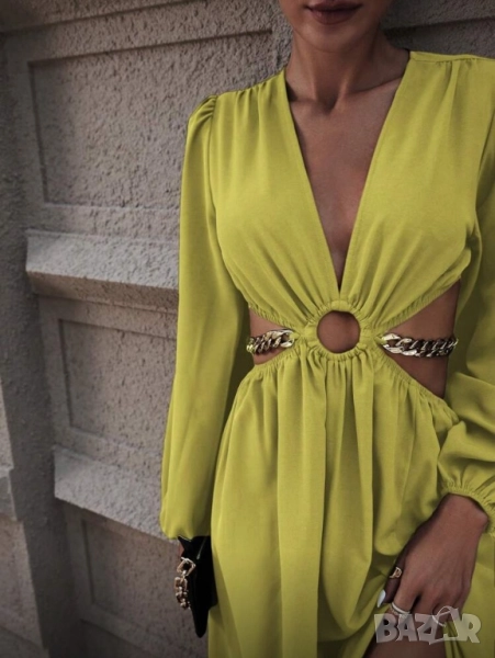 BLACK FRIDAY Дълга рокля - S Line, снимка 1