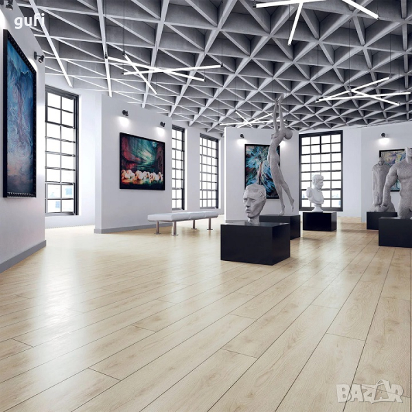 Ламинат Дъб Ванилия 4555, снимка 1