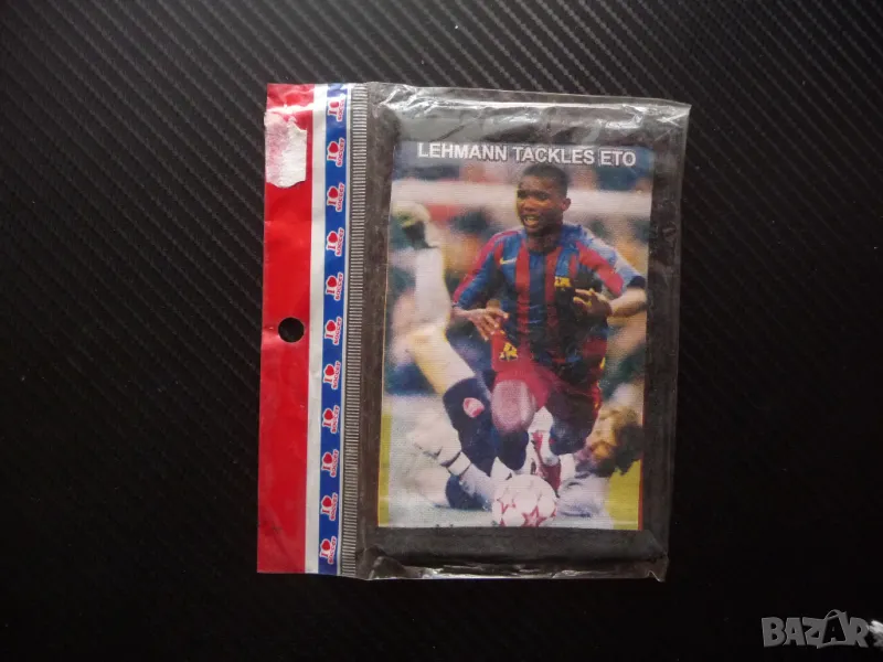 Портмоне Самюѐл Ето'о футбол фенове Барселона Камерун голове, снимка 1
