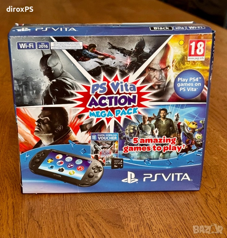 PS Vita Slim – Разопакована, практически нова, с кутия + 8GB Memory Card, снимка 1